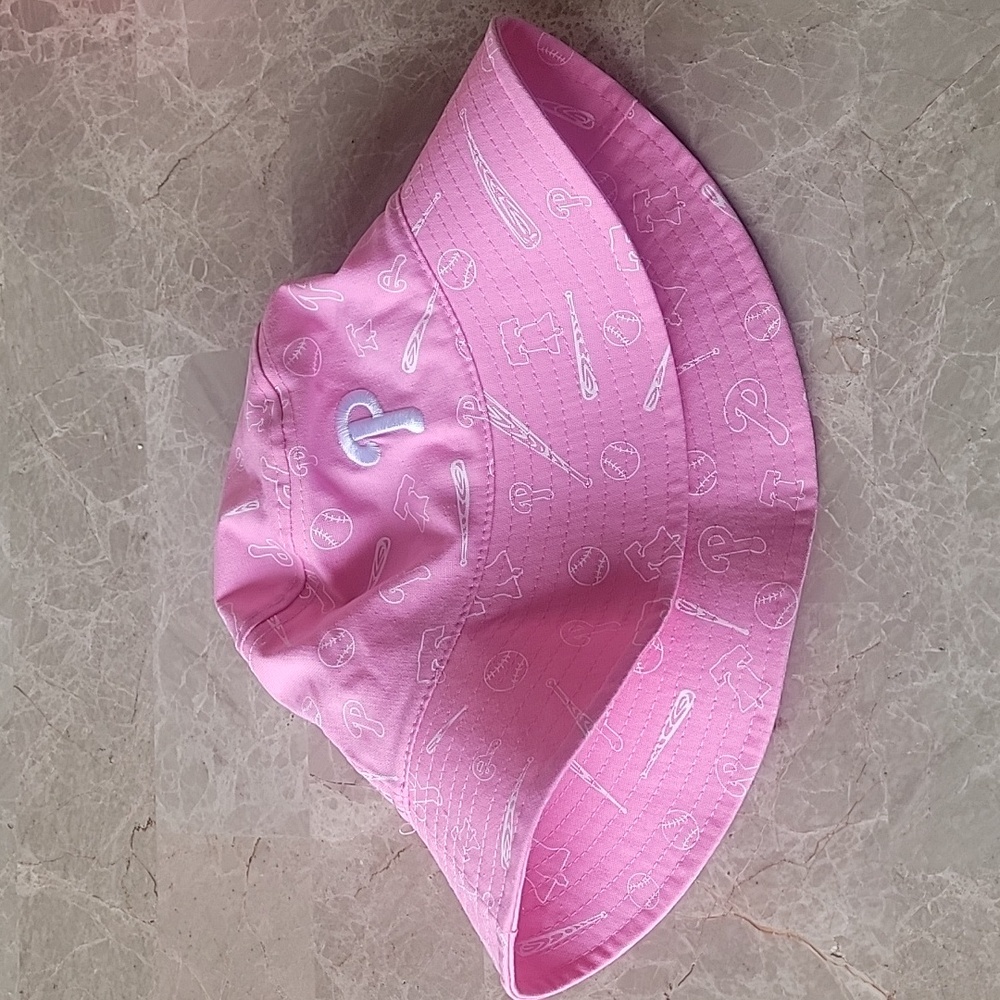 Phillies Pink Bucket Hat